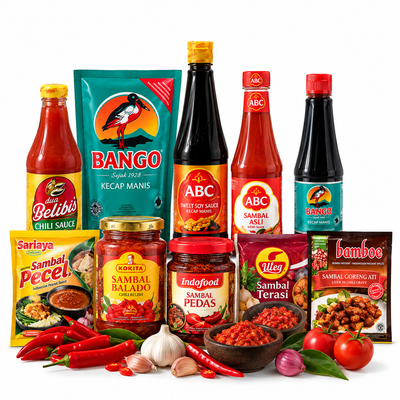 Sambal, Saus & Kecap