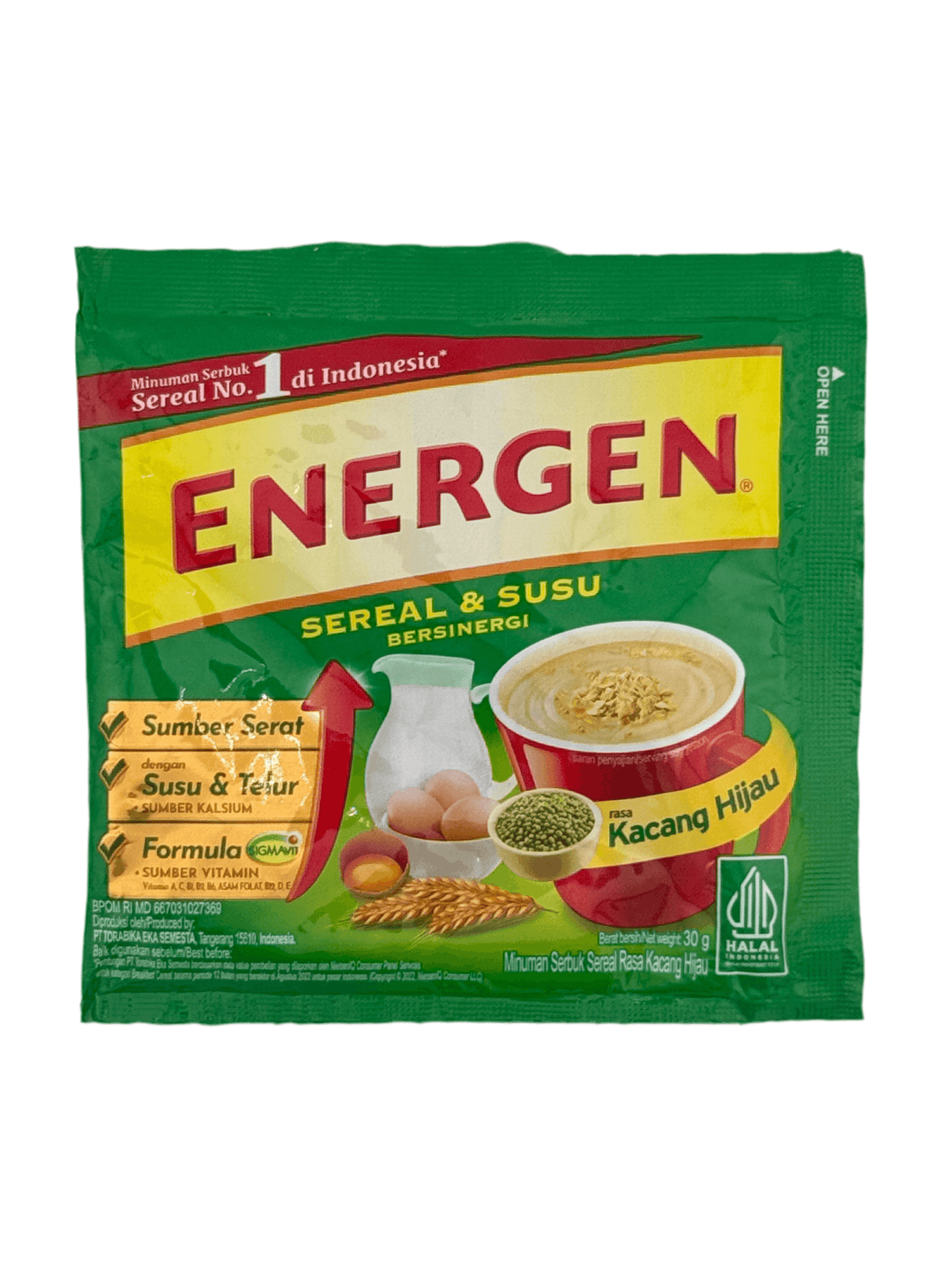 ENERGEN SEREAL & SUSU BERSINERGI Hot Drink Sachets - AL MODINA