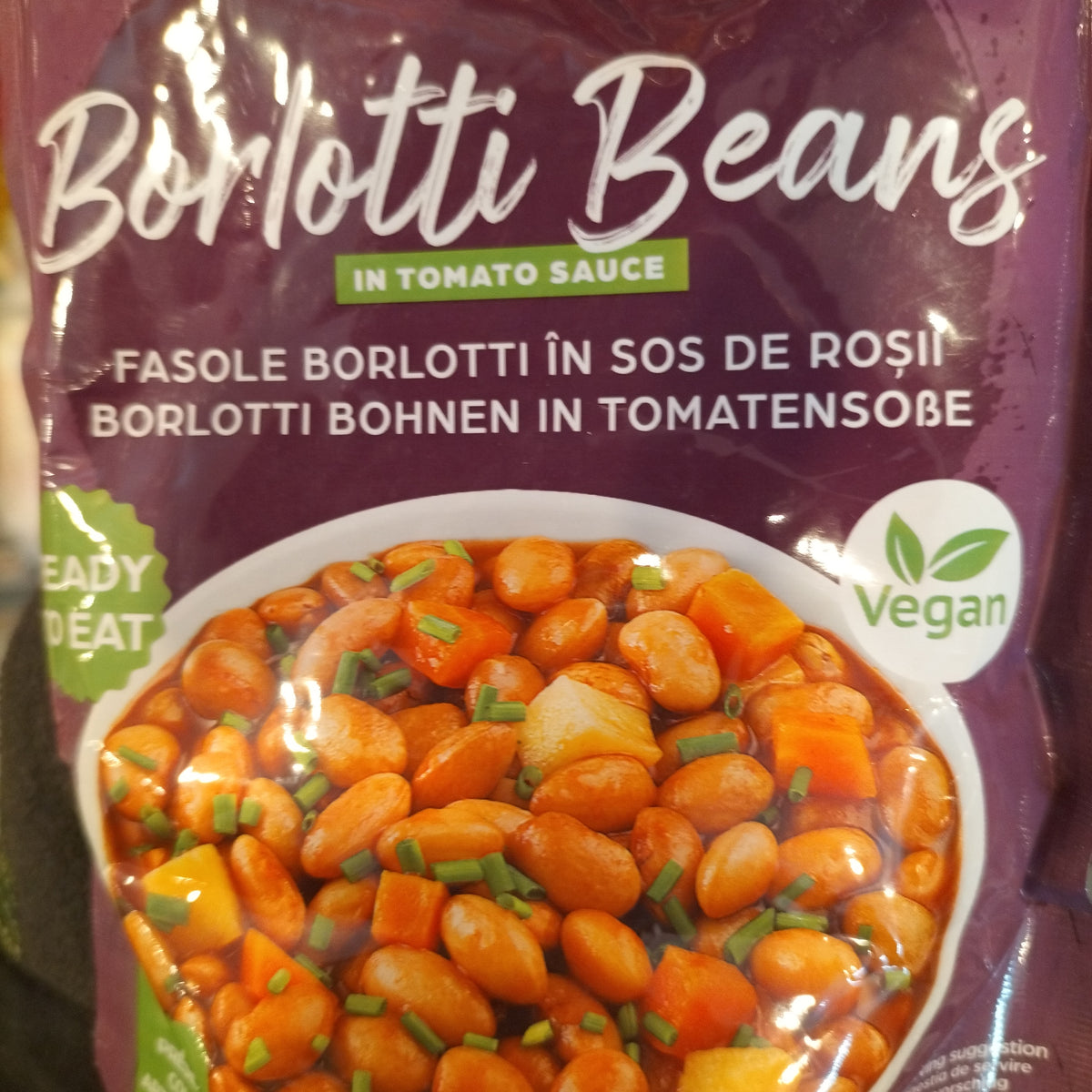 Borlotti Beans In Tomato Sauce 400g Al Modina