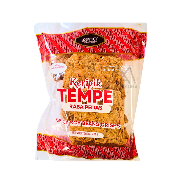 Spicy Soy Beans Grisps (keripik tempe rasa pedas)