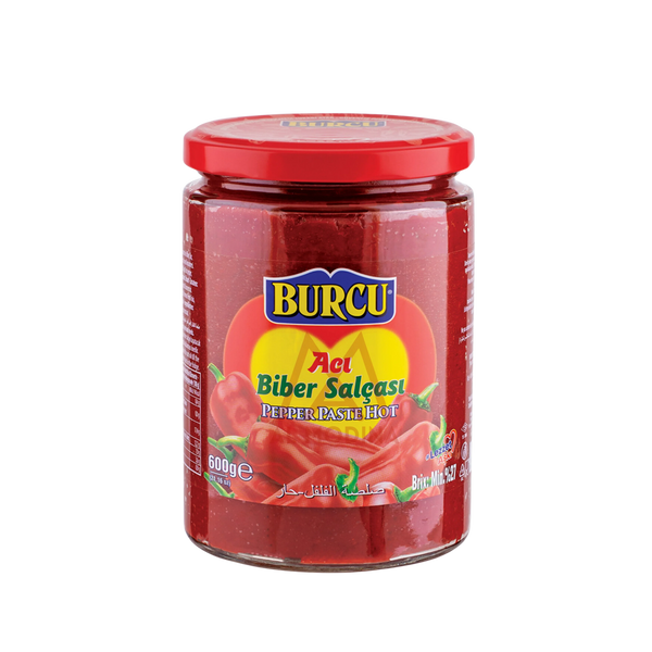 PEPPER PASTE HOT (Acı Biber Salçası) 600G BURCU - AL MODINA