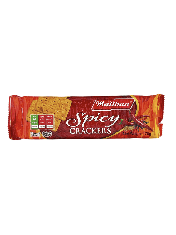 Maliban Spicy Crackers 170g - AL MODINA