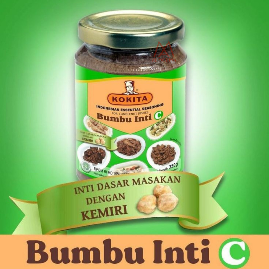 BUMBU INTI C KEMIRI (ESSENTIAL SEASONING FOR CANDLENUT  DISHES) 350G KOKITA