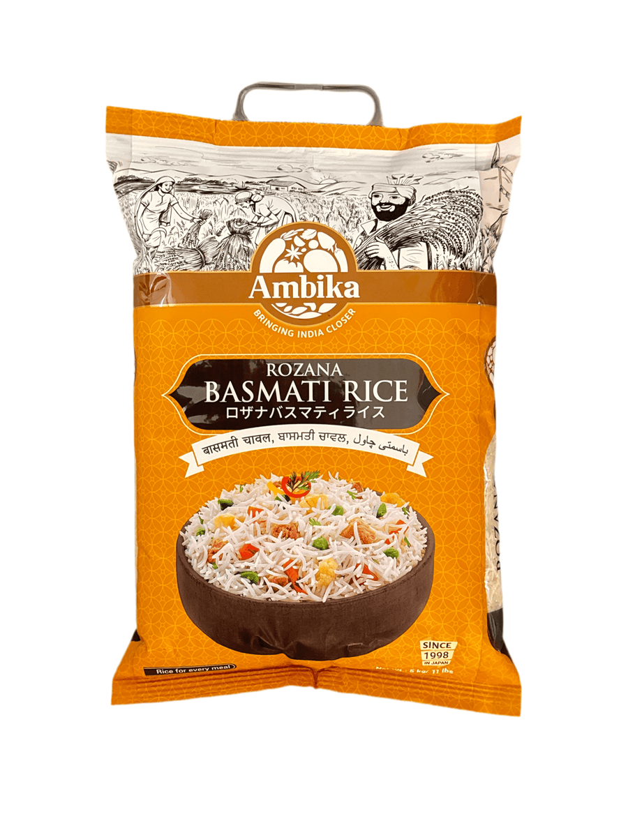 Rozana Basmati Rice 5kg Ambika - AL MODINA