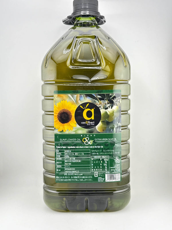 Sunflower Oil and extra virgin olive oil 5L - AL MODINA