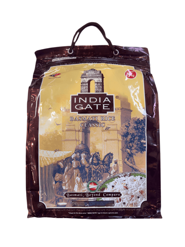 INDIA GATE BASMATI RICE CLASSIC 5kg - AL MODINA