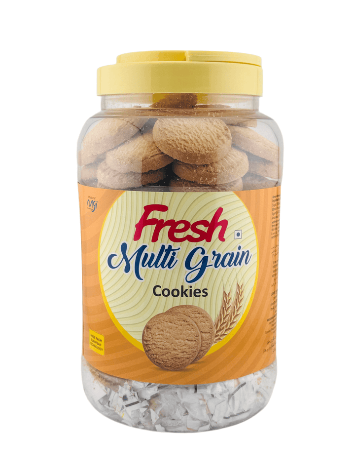 Fresh MultiGrain Cookies Big Jar 900g - AL MODINA