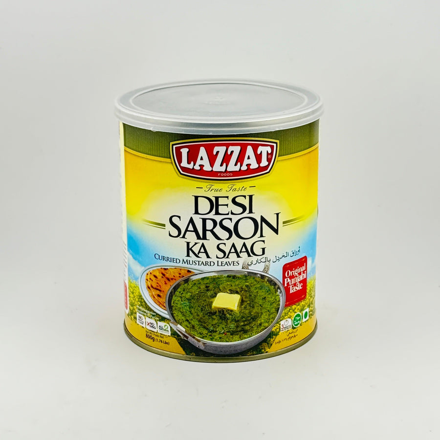 Desi Sarson Ka Saag by LAZZAT 800g - AL MODINA