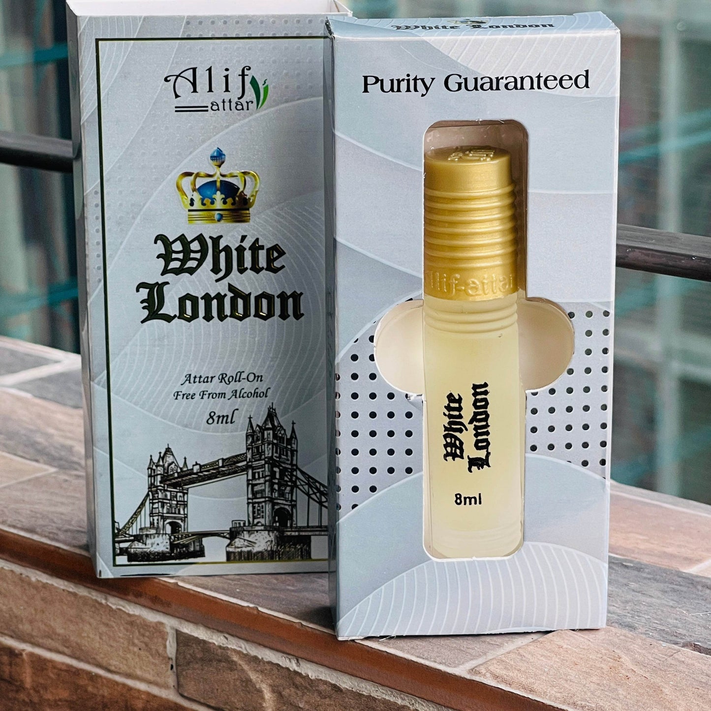 WHITE LONDON ATTAR 8ml - AL MODINA
