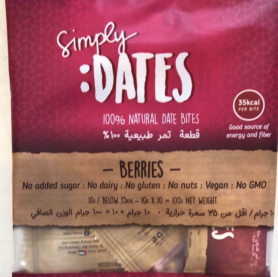 DATES BARS BERRIES - AL MODINA