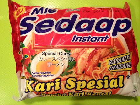 Special curry noodles
