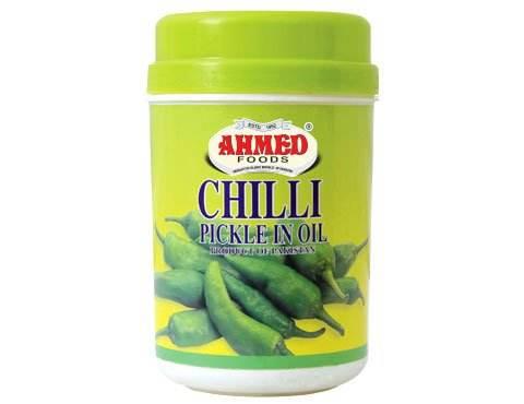 CHILLI PICKLE IN OIL BY AHMED - AL MODINA
