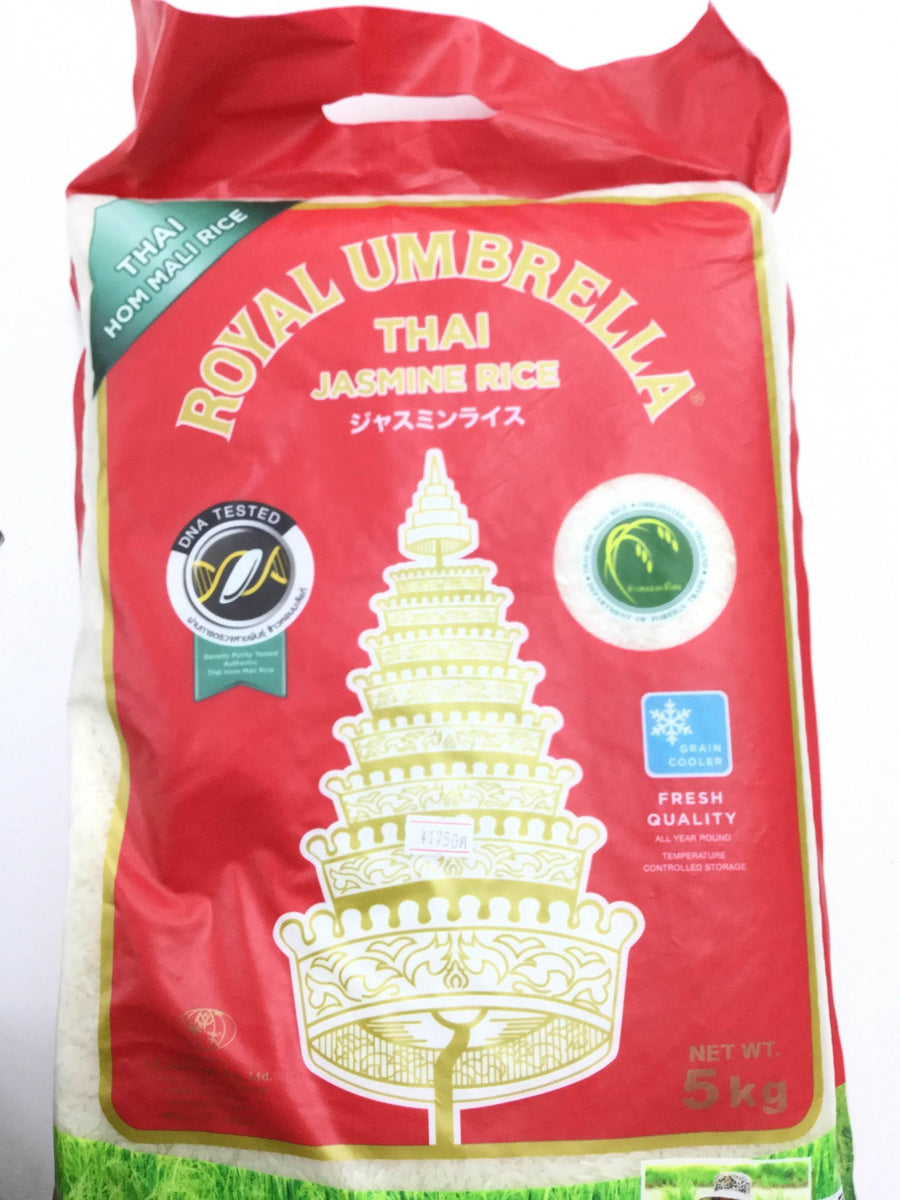 THAI JASMINE Rice 5 kg(ROYAL UMBRELLA) - AL MODINA