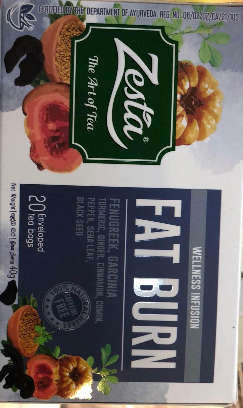 FAT BURN Tea by Zesta – 100% Natural Herbal Blend for Weight Loss - AL MODINA