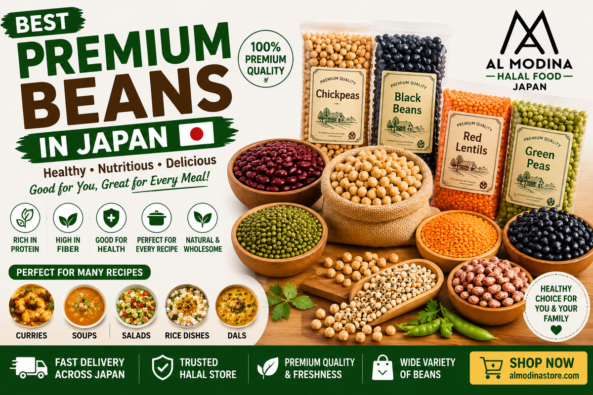 Best Premium Beans in Japan | Healthy Halal Beans Collection