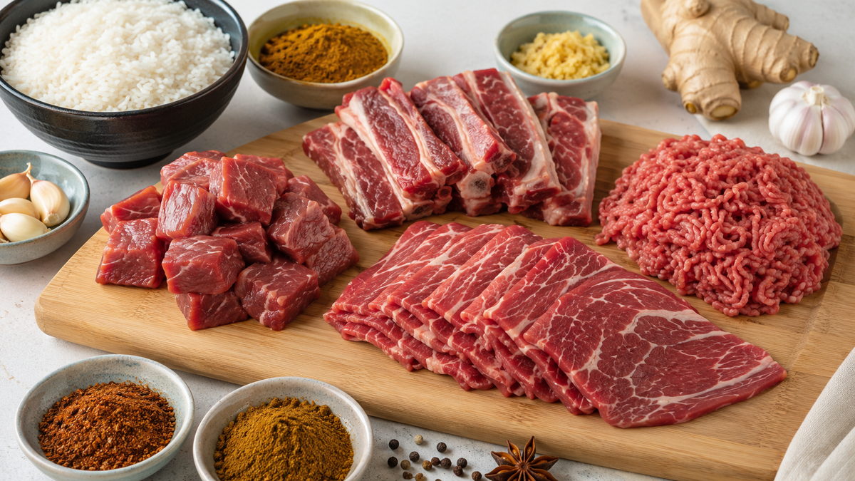 Best halal beef cuts in Japan for curry BBQ and biryani