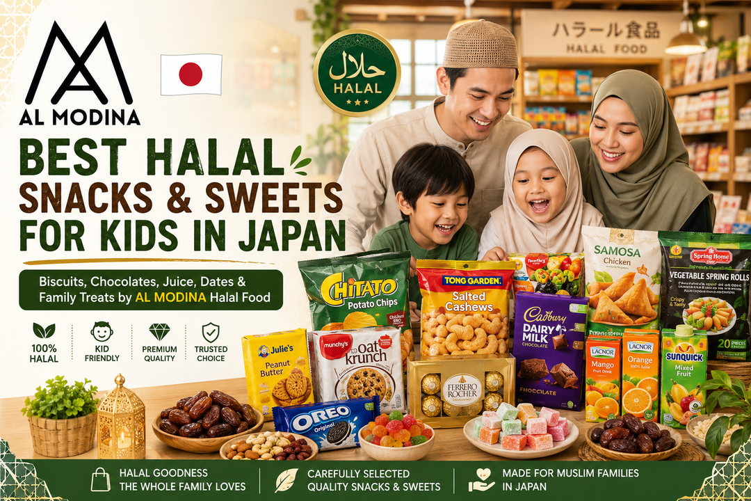 Best Halal Snacks & Sweets for Kids in Japan
