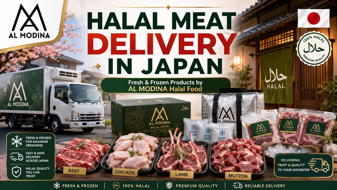Halal Meat Delivery in Japan: Fresh & Frozen Products