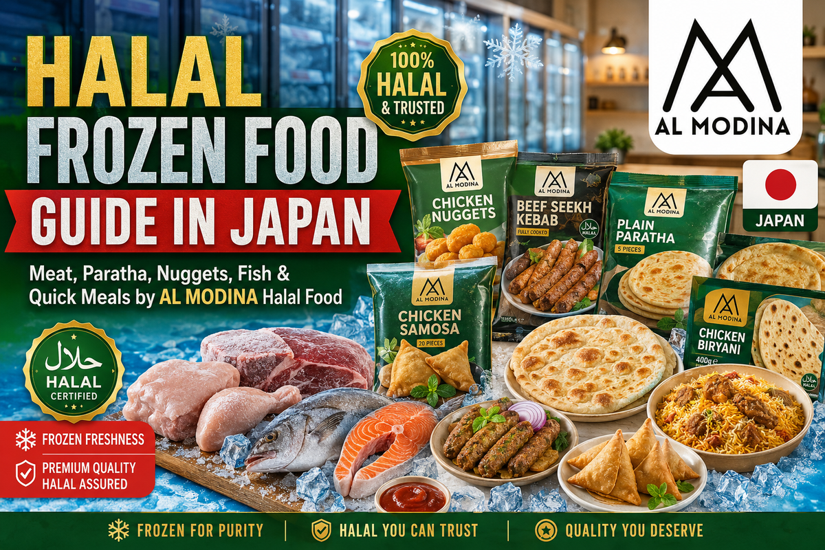Halal Frozen Food Guide in Japan