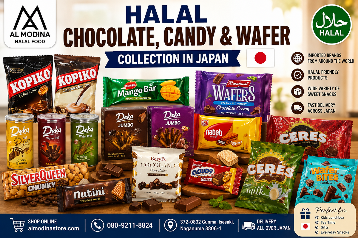 Halal Sweets & Desserts in Japan | Mithai, Cakes & More at Al Modina