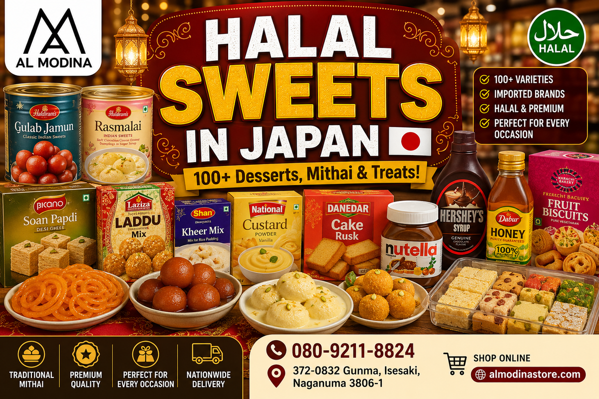 Halal Sweets & Desserts in Japan | Mithai, Cakes & Traditional Treats