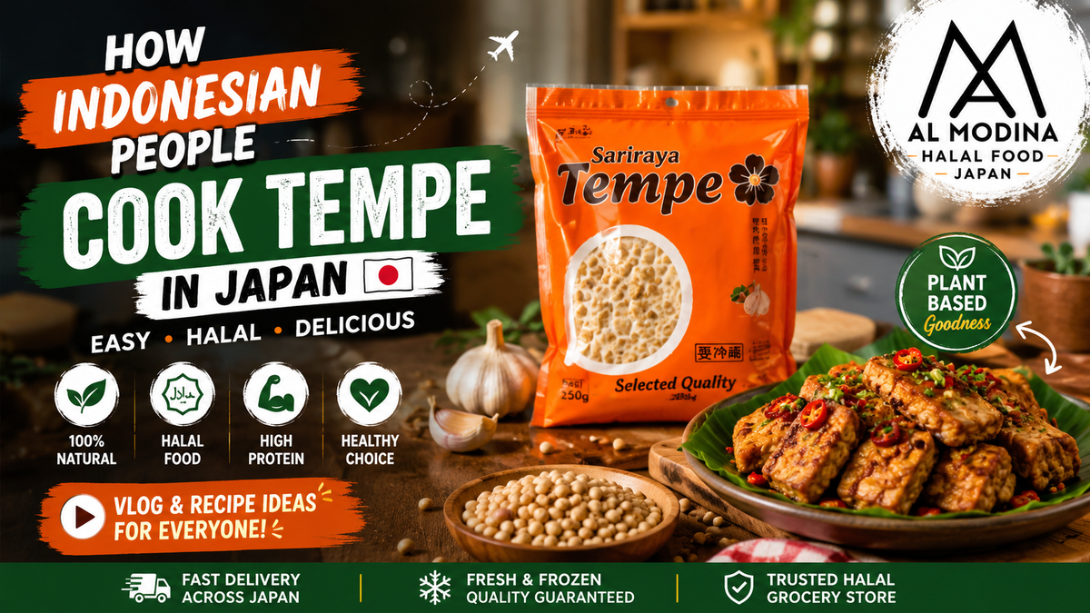 How Indonesian People Cook Tempe in Japan | Easy Halal Tempe Recipes