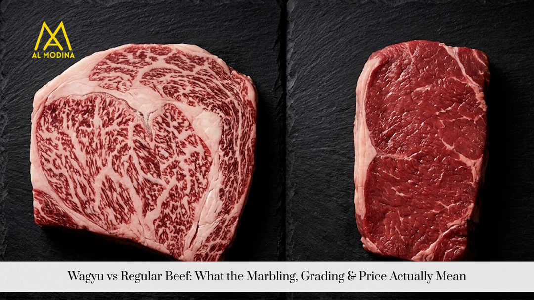 Wagyu vs Regular Beef: What the Marbling, Grading & Price Actually Mean