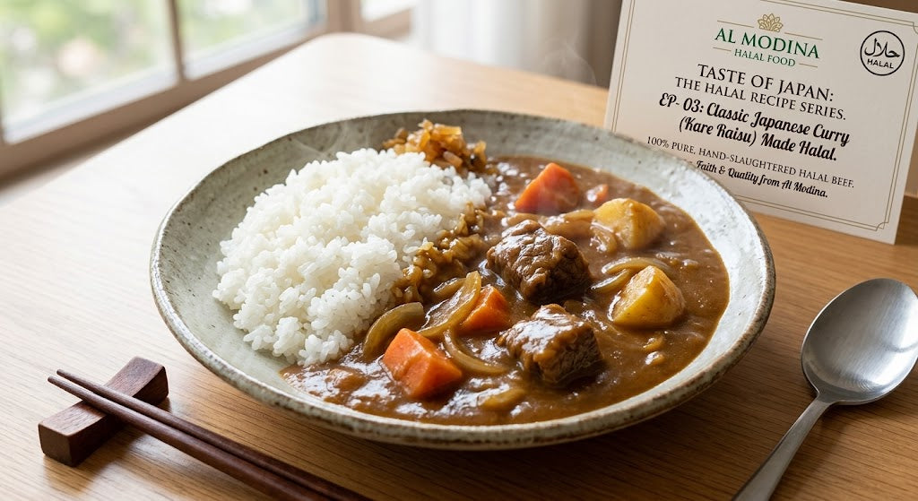 Classic Japanese Curry (Kare Raisu) Made Halal | Taste of Japan Ep. 03