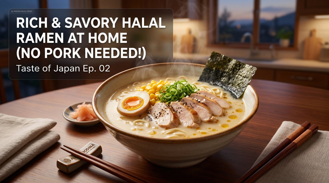 Rich & Savory Halal Ramen at Home (No Pork Needed!) | Taste of Japan Ep. 02