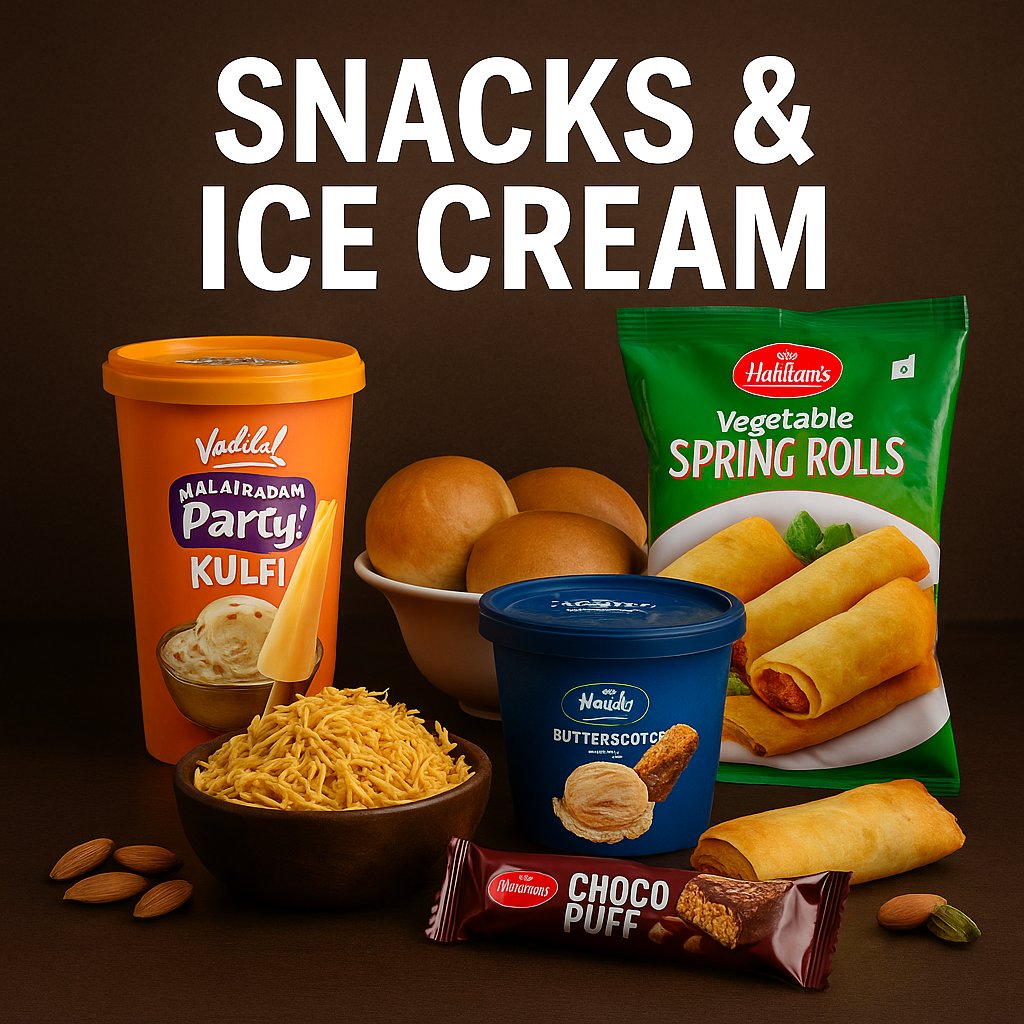 SNACKS & Ice Cream - AL MODINA