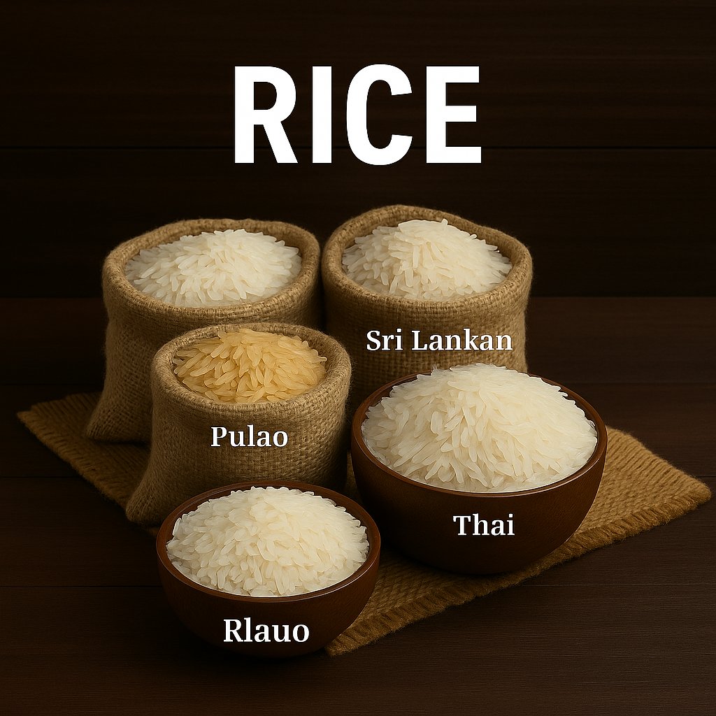 Premium Basmati, Jasmine & Cooking Rice - AL MODINA
