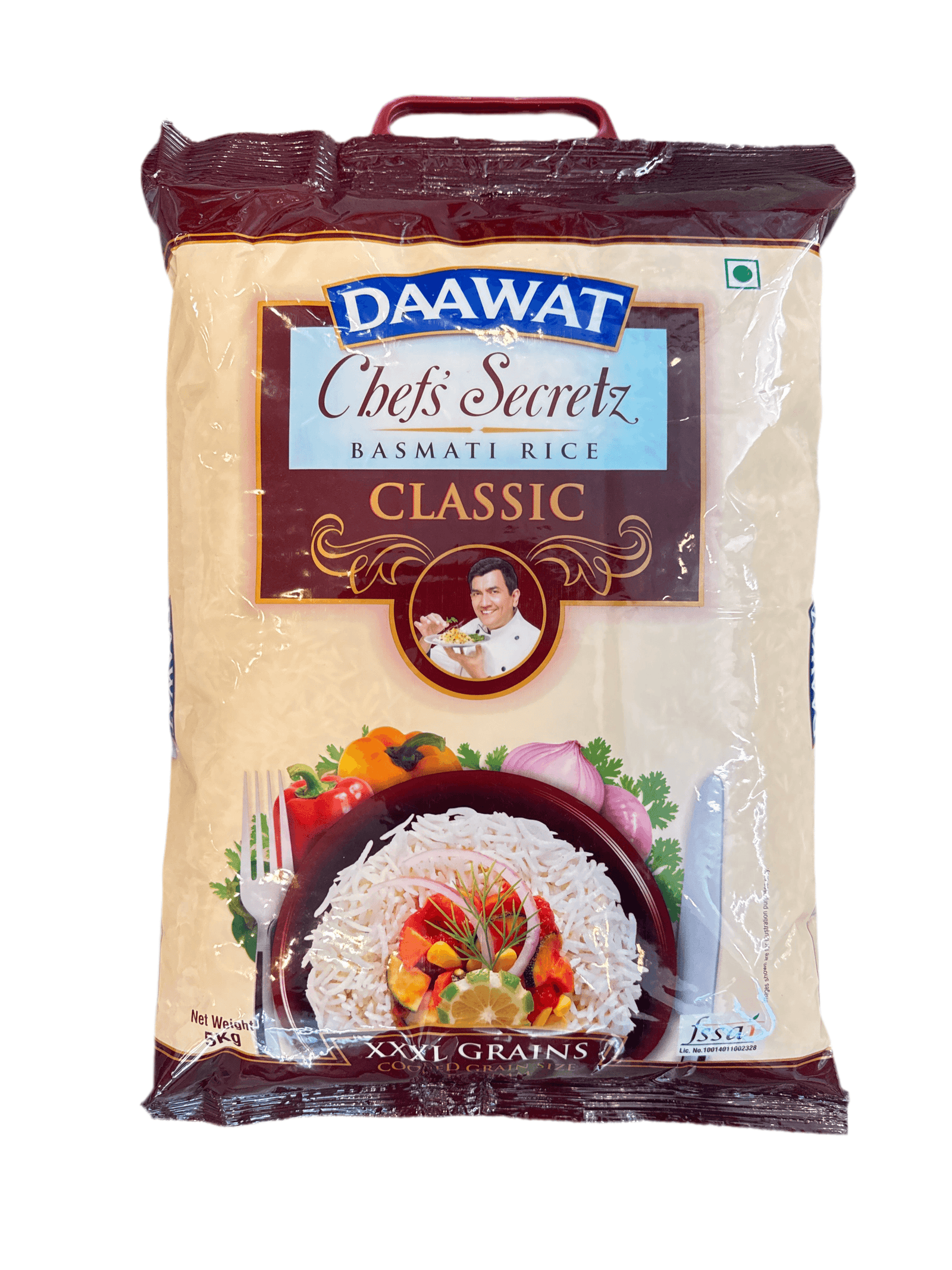 DAAWAT Chef's Secret Basmati Rice 5 kg - AL MODINA