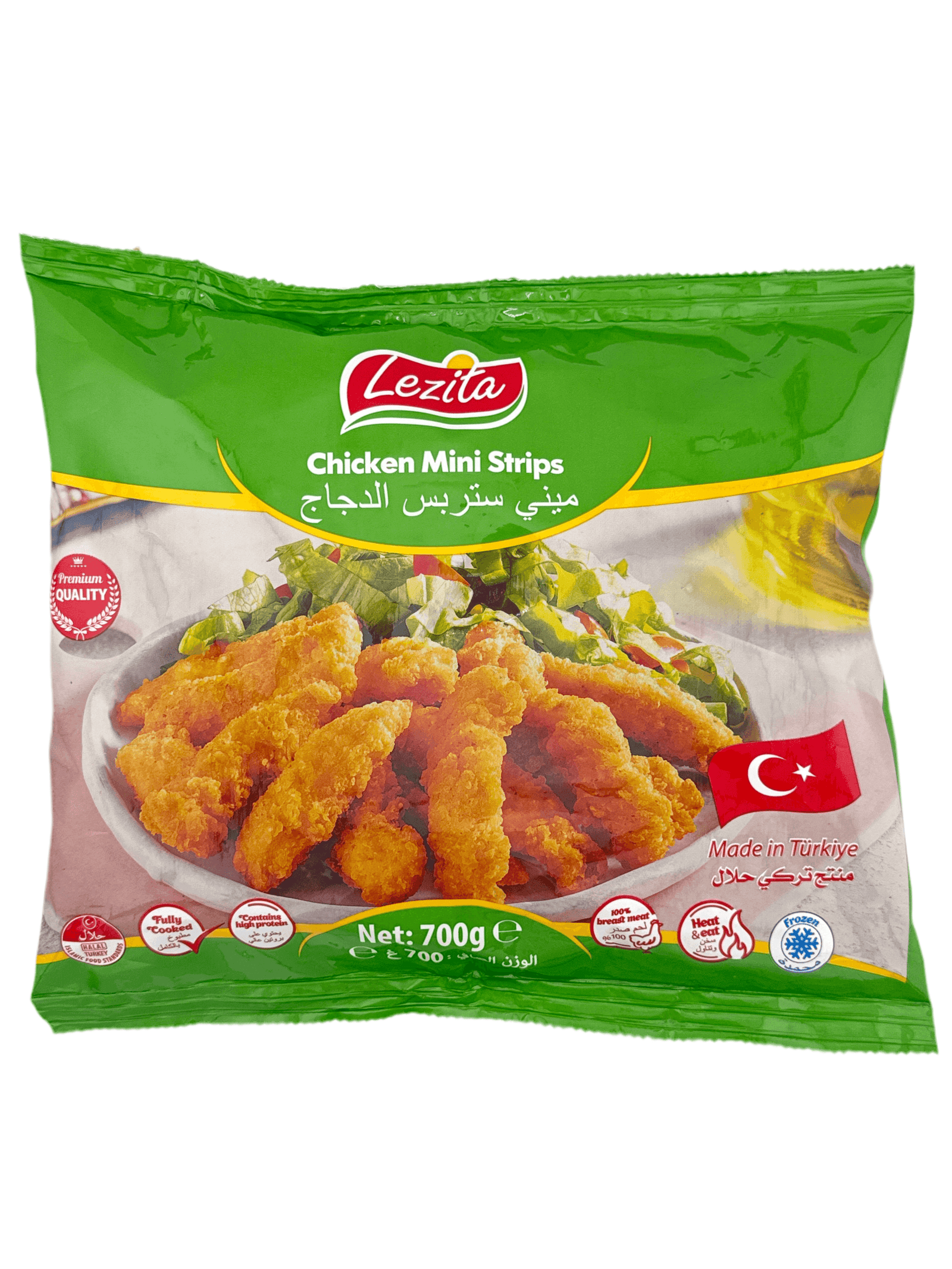 Chicken Mini Strips 700g By Lezita - AL MODINA