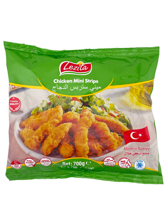 Chicken Mini Strips 700g By Lezita