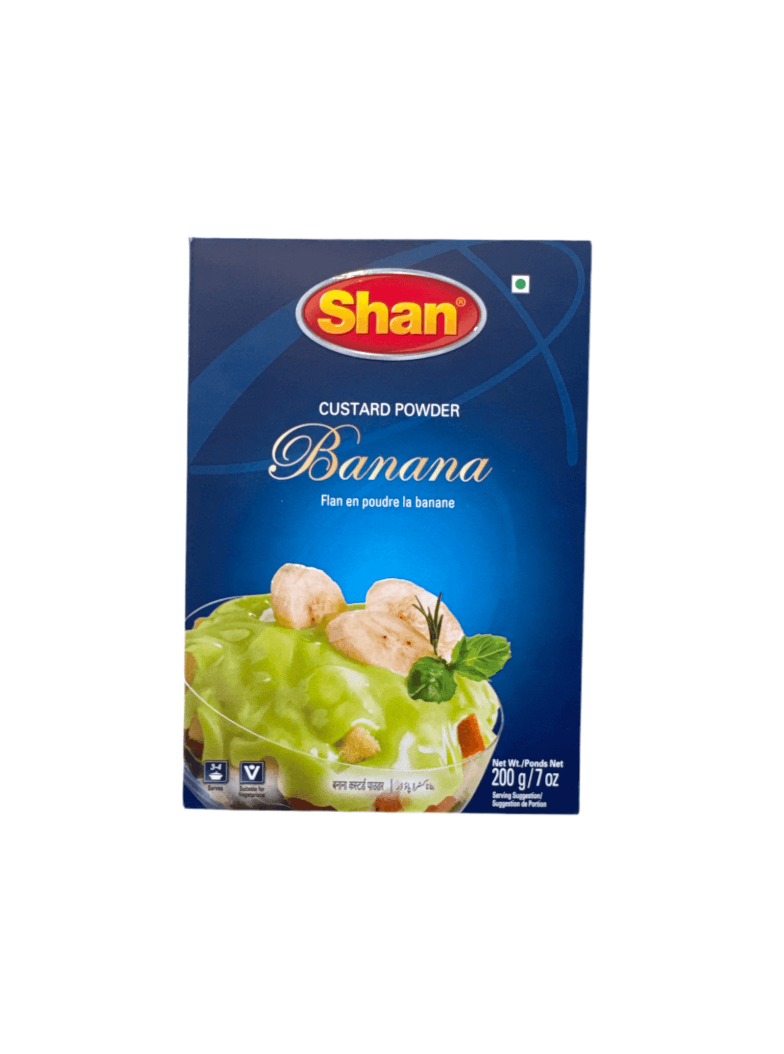 Banana Custard powder Shan - AL MODINA