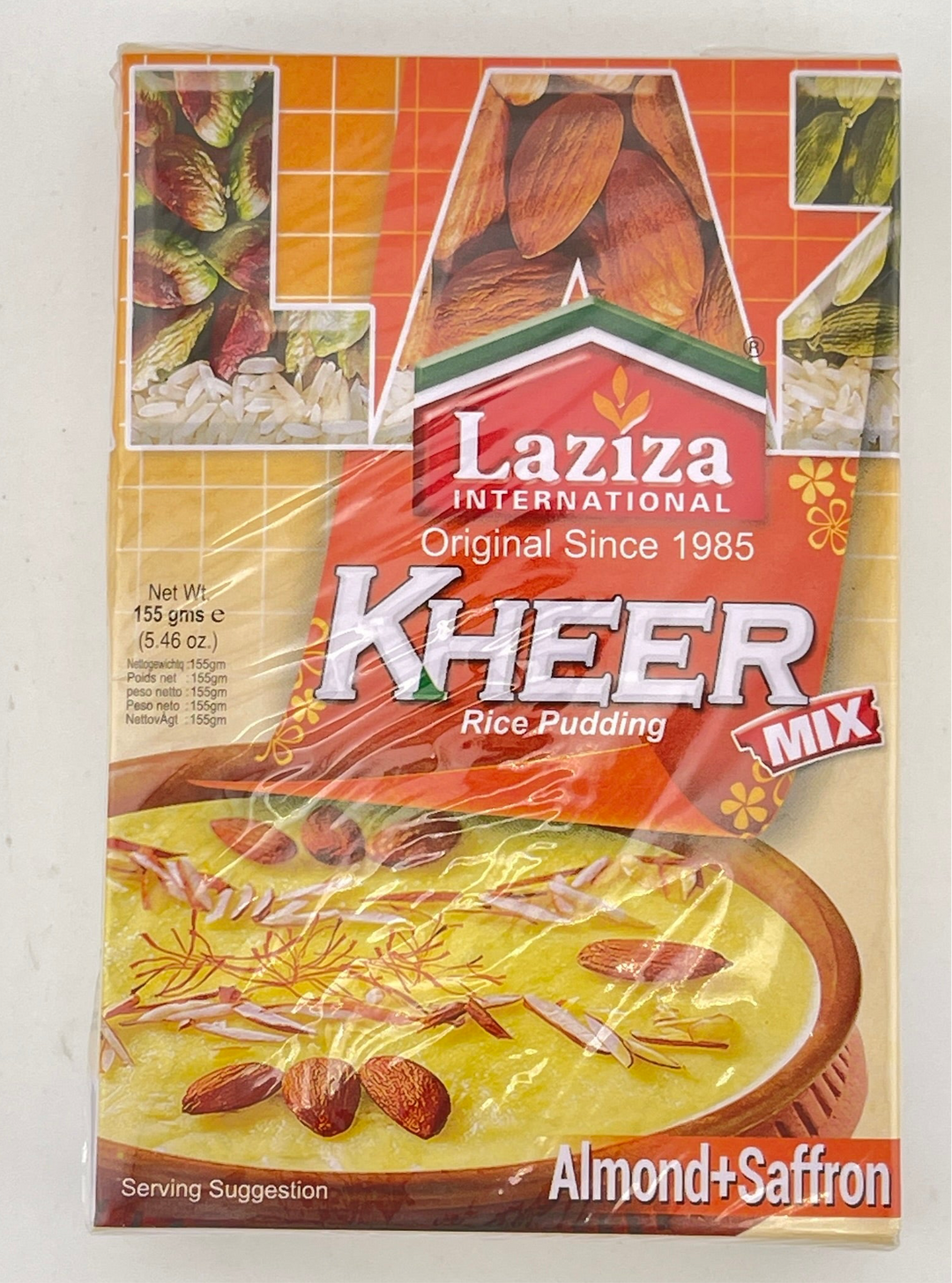 Kheer Almond Saffron 155g by LAZIZA