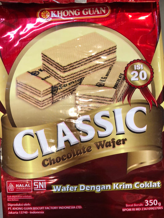 Chocolate wafers classic 350g