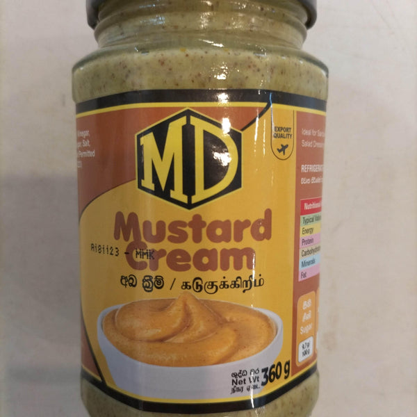 MD MUSTARD CREAM 360g - AL MODINA