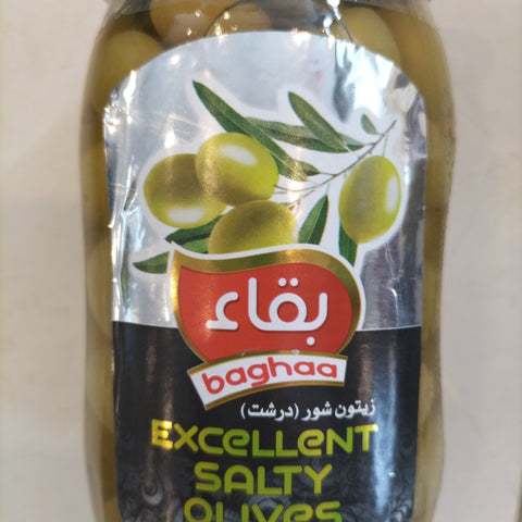 Excellent salty olives Baghaa 650g