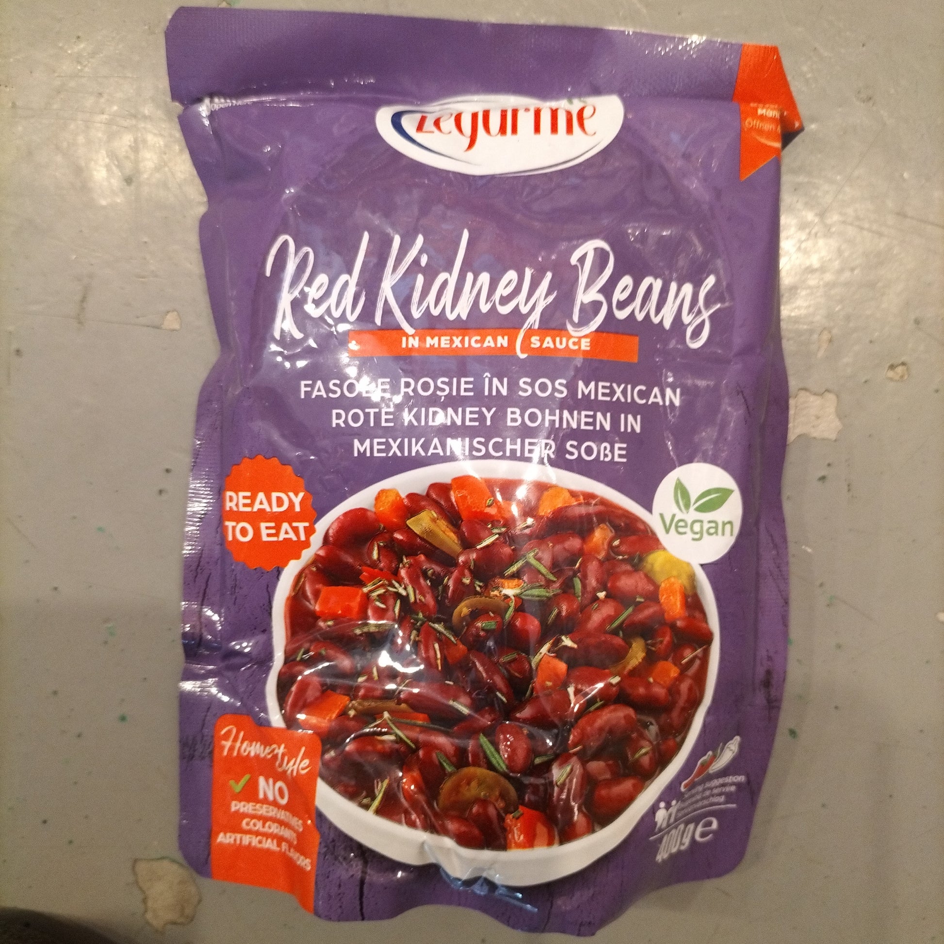 Red kidney beans in Mexican sauce - AL MODINA