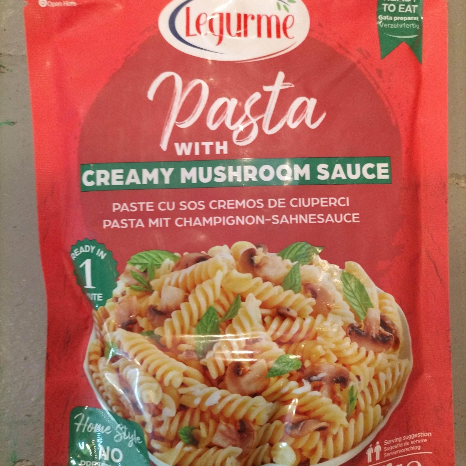 Pasta CREAMY MUSHROOM SAUCE 250g - AL MODINA