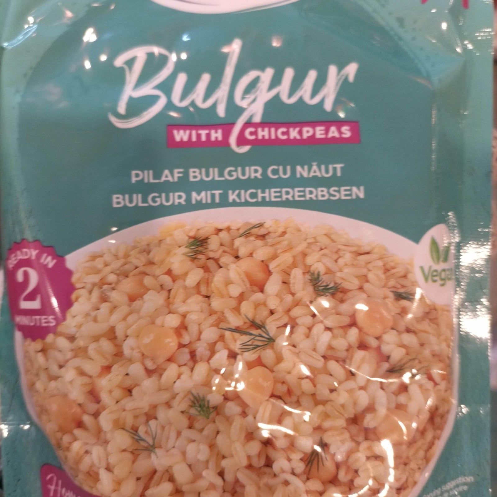 Bulgur with chickpeas 250g by Legume Ready to Eat - AL MODINA