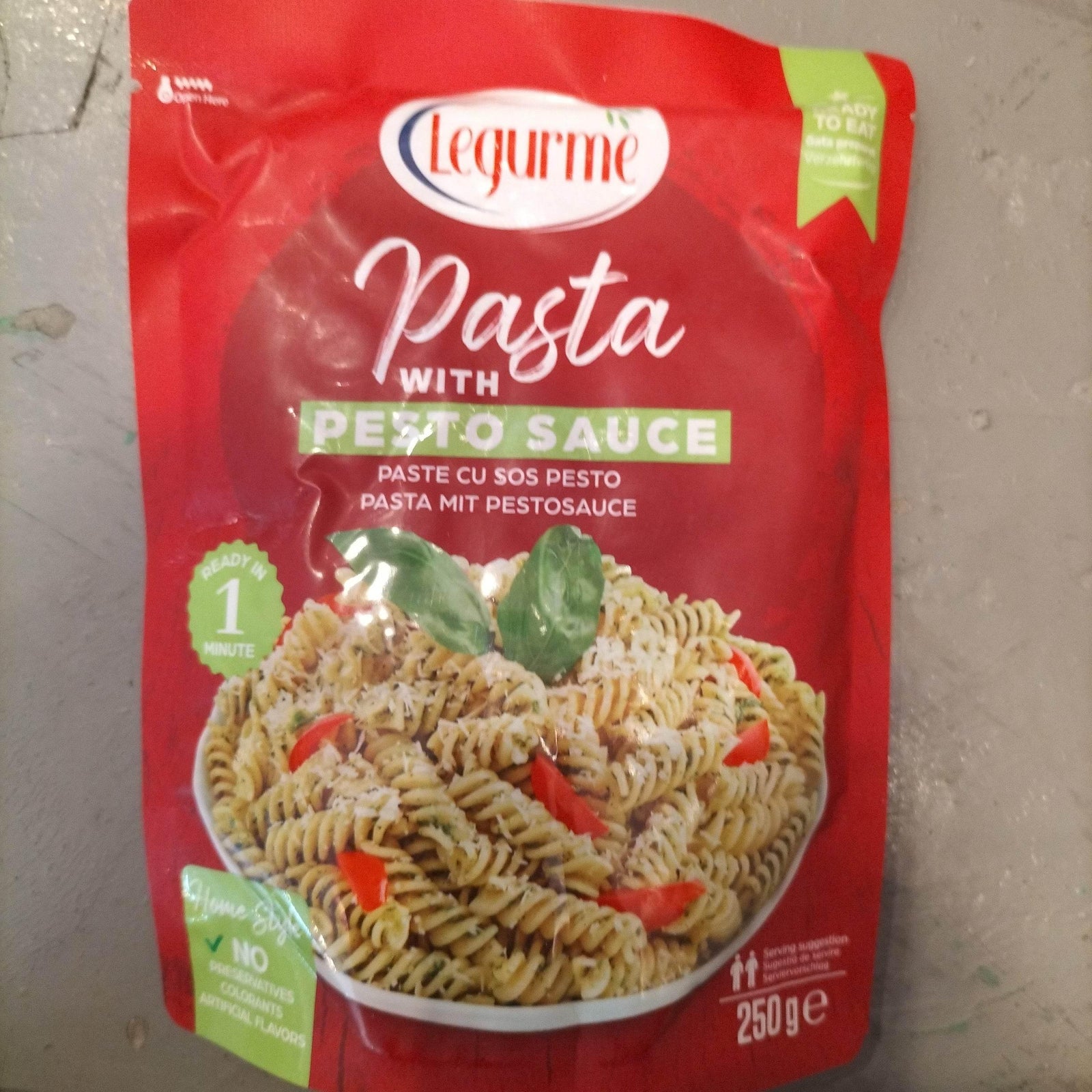 Pasta with pesto sauce 250g - AL MODINA