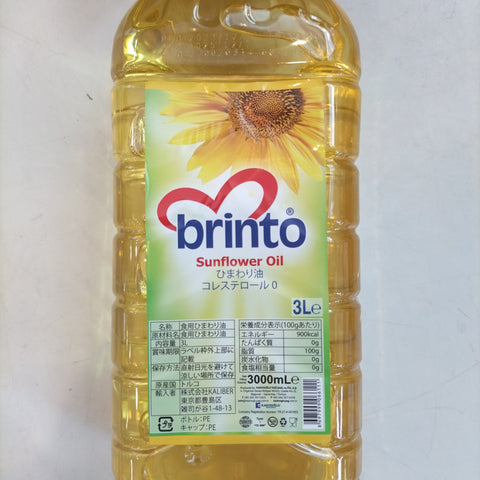 Brinto Sunflower Oil 3L