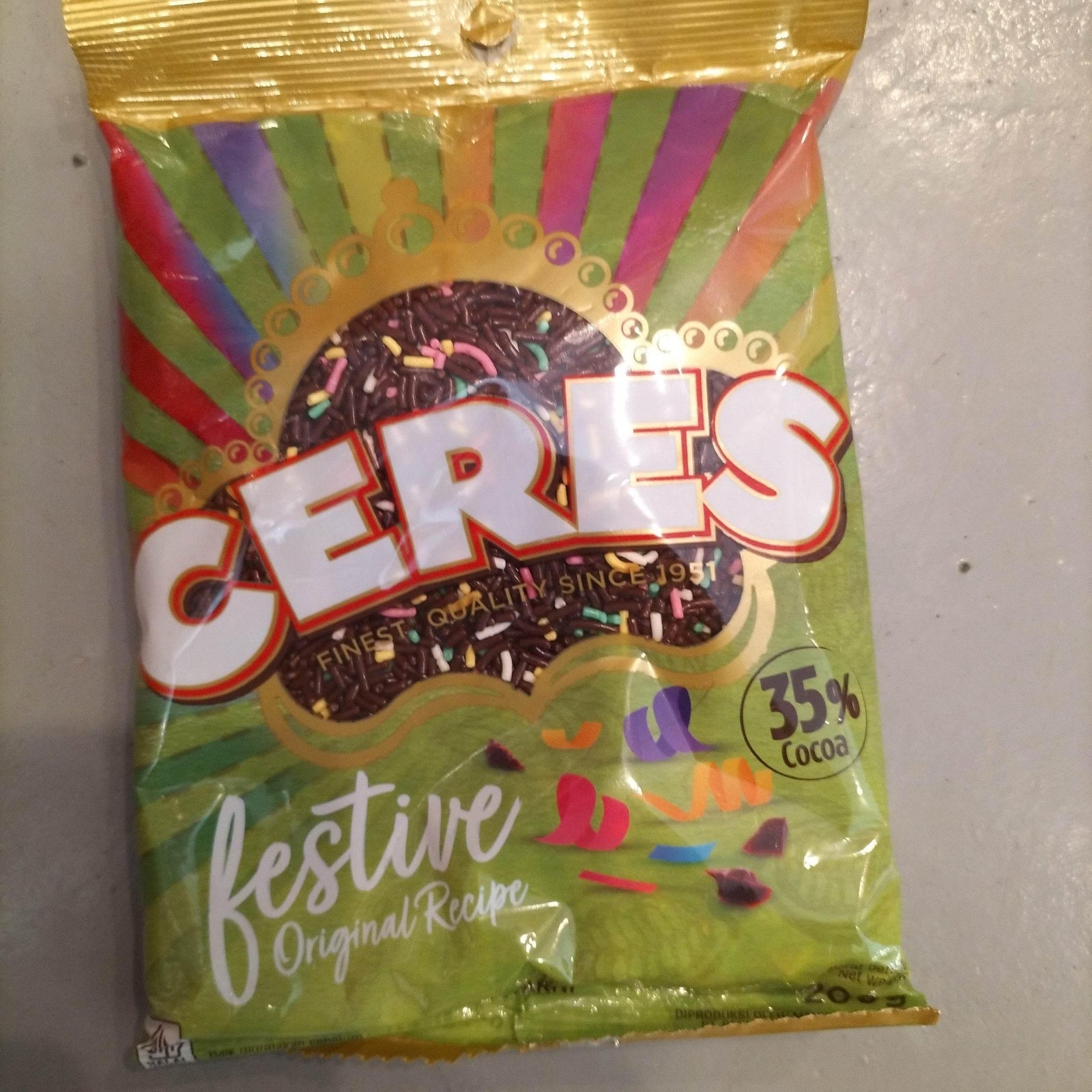 Ceres festive original recipe Chocolate Sprinkle 200g - AL MODINA