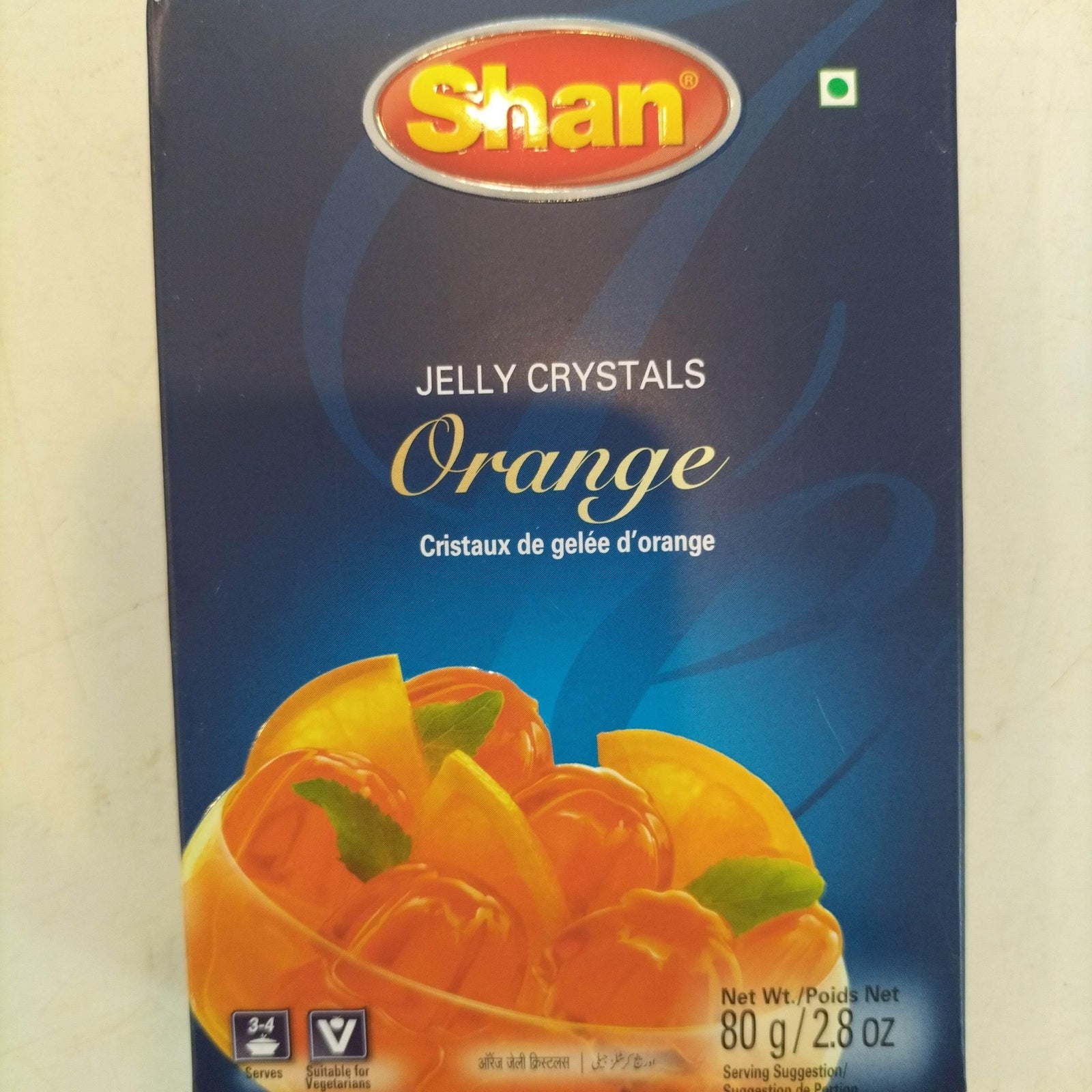 Jelly Crystals Orange SHAN 80g - AL MODINA