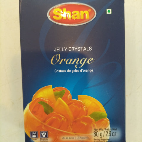 Jelly Crystals Orange SHAN 80g