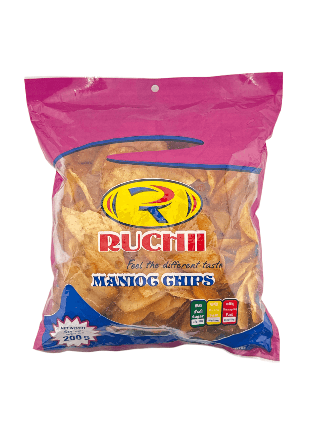 Ruchii Manioc Chips 200g - AL MODINA