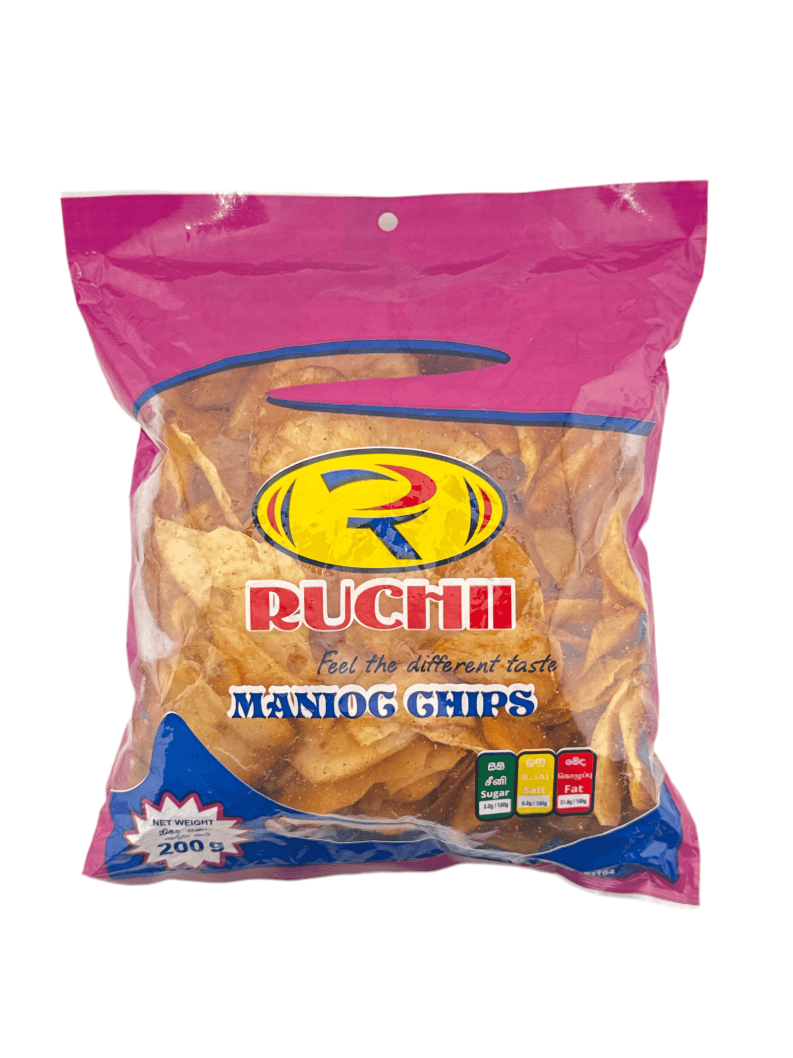 Ruchii Manioc Chips 200g - AL MODINA