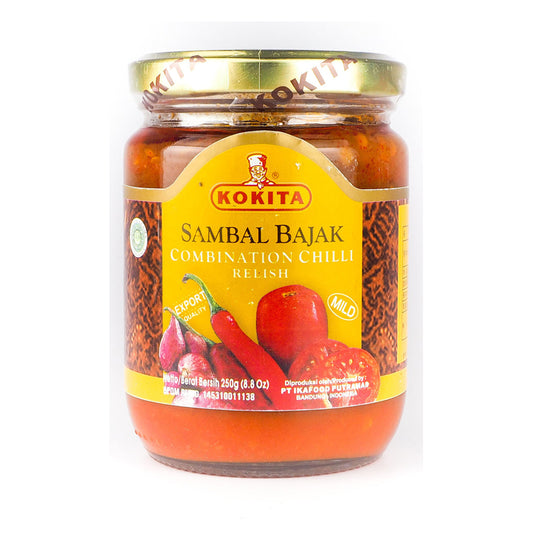 SAMBAL BAJAk COMBINATION CHILLI RELISH - AL MODINA